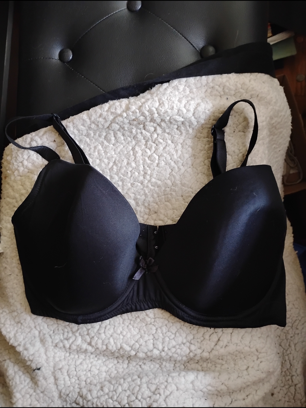 Black Women's Full Coverage Bra - Comfortable Everyday Support